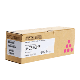 Ricoh Toner Type C360 / 408186 Magenta pour imprimante ou copieur couleur