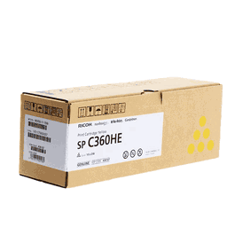 Ricoh Toner Type C360 / 408187 Jaune - Cartouche de toner pour imprimante Ricoh