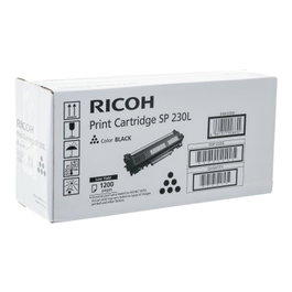 Ricoh Toner SP 230L Noir Original (408295) Cartouche pour Imprimante