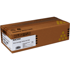 Ricoh Toner MC250H/408343 Jaune - Cartouche de toner compatible imprimantes Ricoh