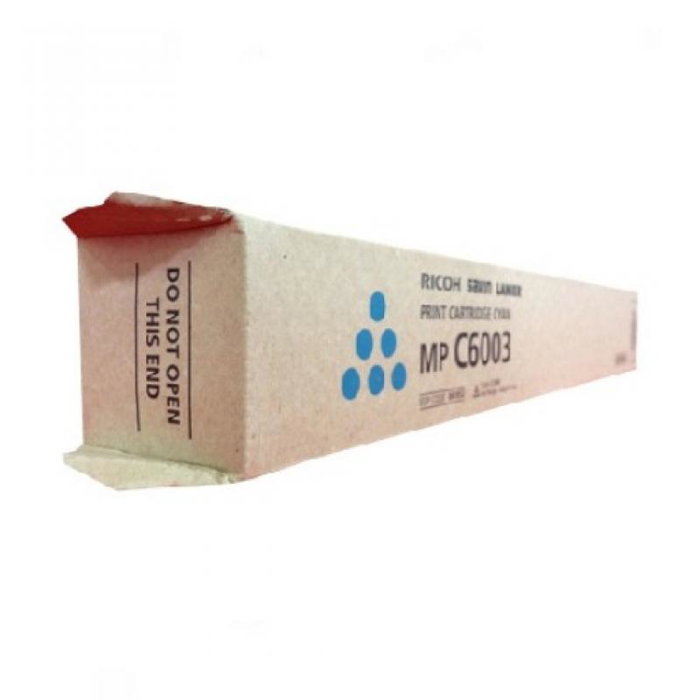 Ricoh Cartouche Toner Cyan 841856 pour Imprimante Multifonction MP C6003 - OEN 841856