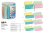 Safta Set de 16 Porte-stylos en Silicone Bleu