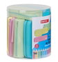 Safta Set de 16 Porte-stylos en Silicone Bleu