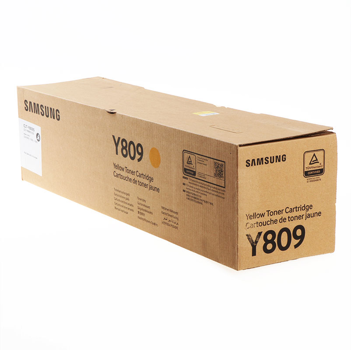 Samsung Toner couleur jaune CLT-Y809S / SS742A pour imprimante laser Samsung Toner couleur jaune CLT-Y809S / SS742A pour imprimante laser