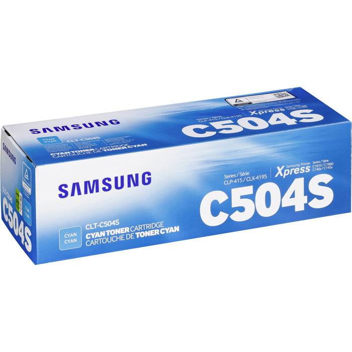 Samsung Cartouche de toner CLT-C504S Cyan