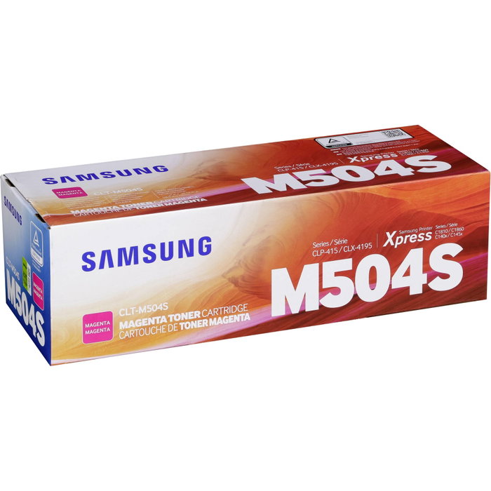 Samsung CLT-M504S Magenta Cartouche Toner Original Samsung CLT-M504S Magenta Cartouche Toner Original