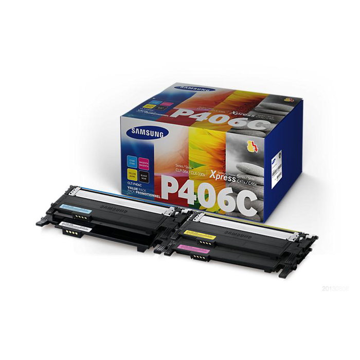 HP Multipack de toner CLT-P406C / SU375A (BK, C, M, Y)