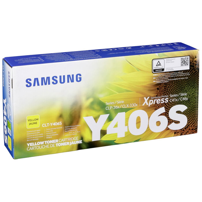 Samsung Cartouche de toner CLT-Y406S Jaune