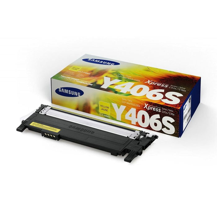 Samsung Toner CLT-Y406S / SU462A Jaune pour imprimante laser couleur