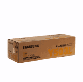 Samsung CLT-Y503L / SU491A Toner Jaune pour Imprimante Laser