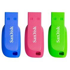 Sandisk Cruzer Blade 32 GB - Pack de 3
