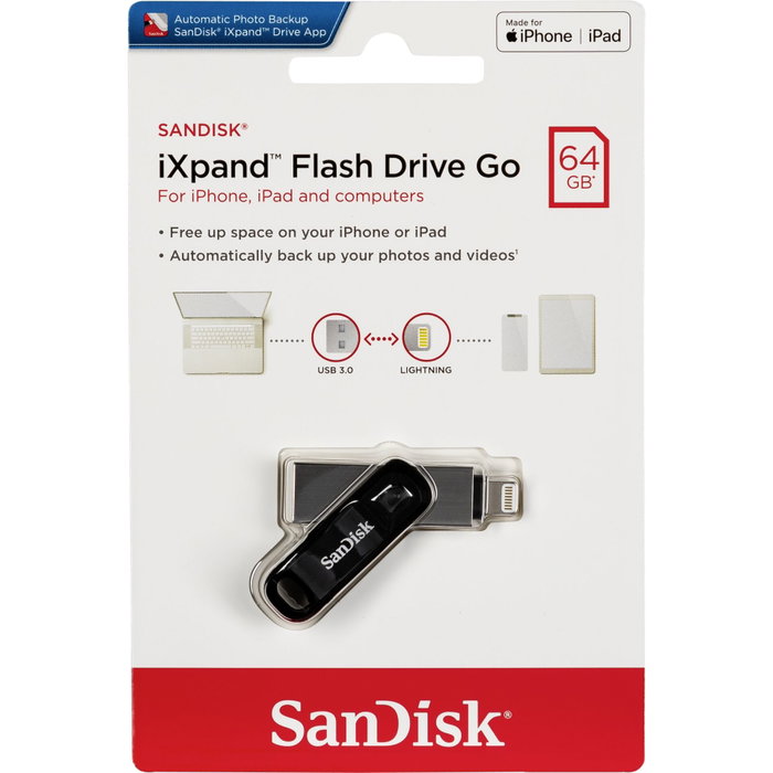 SanDisk iXpand Go Lightning 64 Go SanDisk iXpand Go Lightning 64 Go