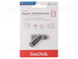 SanDisk iXpand Flash Drive Go Apple Lightning-USB A 256Go USB 3.0
