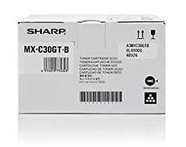 Sharp Toner Cartouche Noire, Rendement 6.000 pages, pour Sharp MX-C250F, MX-C300W