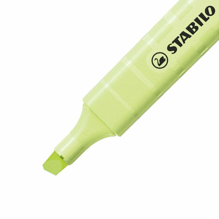 Marqueur fluorescent Stabilo Swing Cool Vert citron 10 Pièces Marqueur fluorescent Stabilo Swing Cool Vert citron 10 Pièces