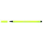 Feutres Stabilo Pen 68 Fluorescent Jaune (10 Pièces)