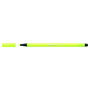 Feutres Stabilo Pen 68 Fluorescent Jaune (10 Pièces)