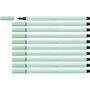 Feutres Stabilo Pen 68 Ice Vert (10 Pièces)