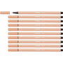 Feutres Stabilo Pen 68 Viande (10 Pièces)