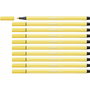 Feutres Stabilo Pen 68 Jaune (10 Pièces)