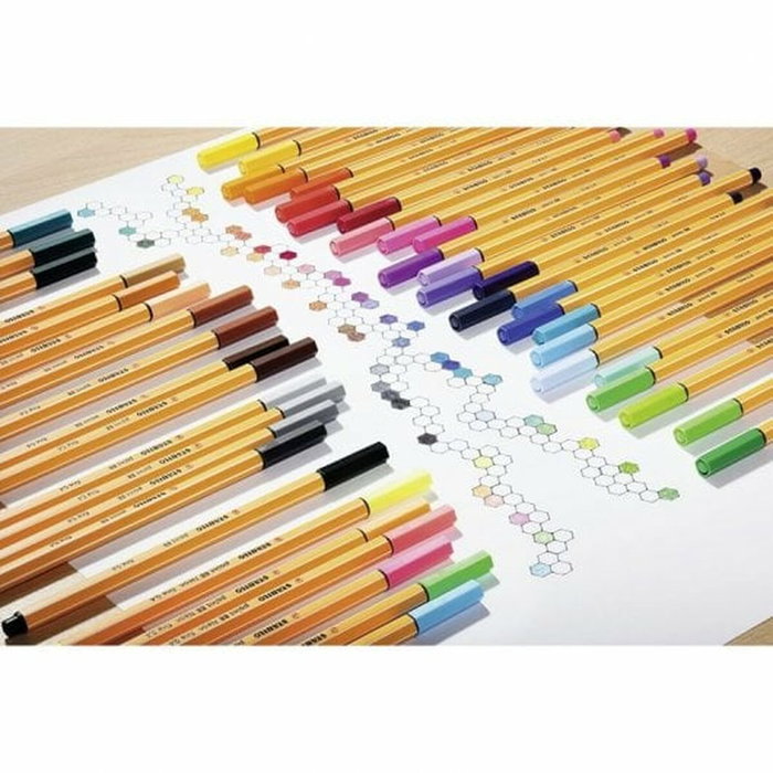 Ensemble de Marqueurs Stabilo 8820-03 Multicouleur 0,4 mm (20 Pièces)