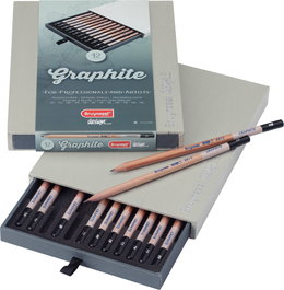 Bruynzeel Design Graphite Box 12 Pièces