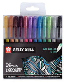 Sakura Collection exclusive de 12 Gelly Rolls Metallic