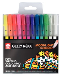 Sakura Gelly Roll Moonlight Set de 12 stylos