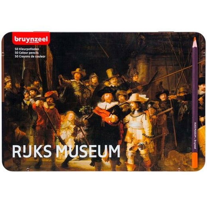 Crayons de couleur Bruynzeel La Ronda de Noche étui métallique Multicouleur Crayons de couleur Bruynzeel La Ronda de Noche étui métallique Multicouleur