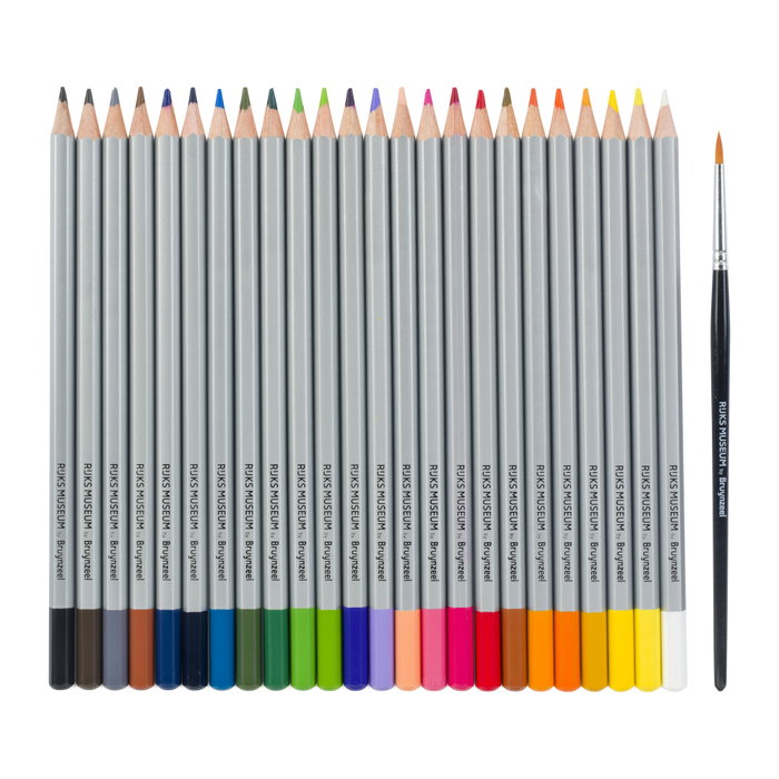 Bruynzeel Étui métallique 24 crayons aquarellables Vincent van Gogh