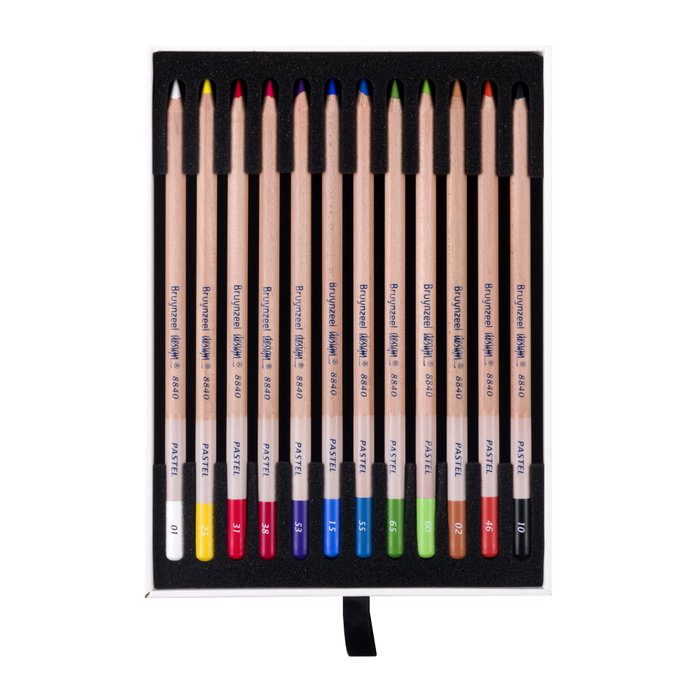 Bruynzeel Design lápize de pastel caja | 12 colores Bruynzeel Design lápize de pastel caja | 12 colores