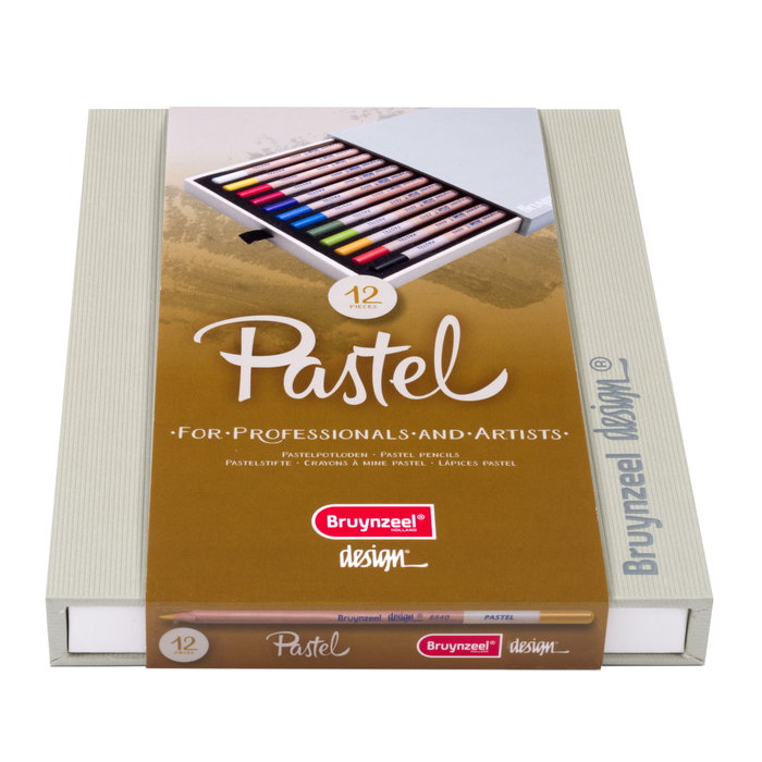 Bruynzeel Design lápize de pastel caja | 12 colores Bruynzeel Design lápize de pastel caja | 12 colores