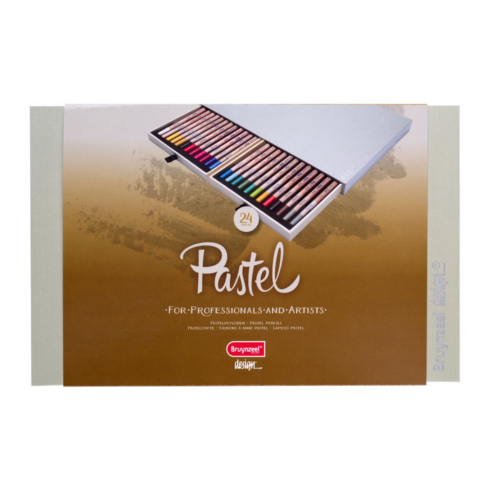 Bruynzeel Design crayons pastel boîte 24 couleurs