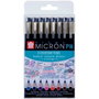 Sakura Pigma Micron PN Étui de 8 couleurs assorties