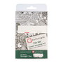 Sakura Set de 20 tuiles Zentangle blanches