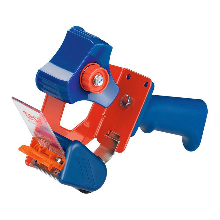 Tesa 06300-00001-00 Distributeur de ruban d'emballage standard largeur 50 mm rouge bleu Tesa 06300-00001-00 Distributeur de ruban d'emballage standard largeur 50 mm rouge bleu
