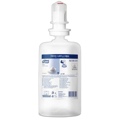 TORK VET Savon en mousse douce 1L TORK VET Savon en mousse douce 1L