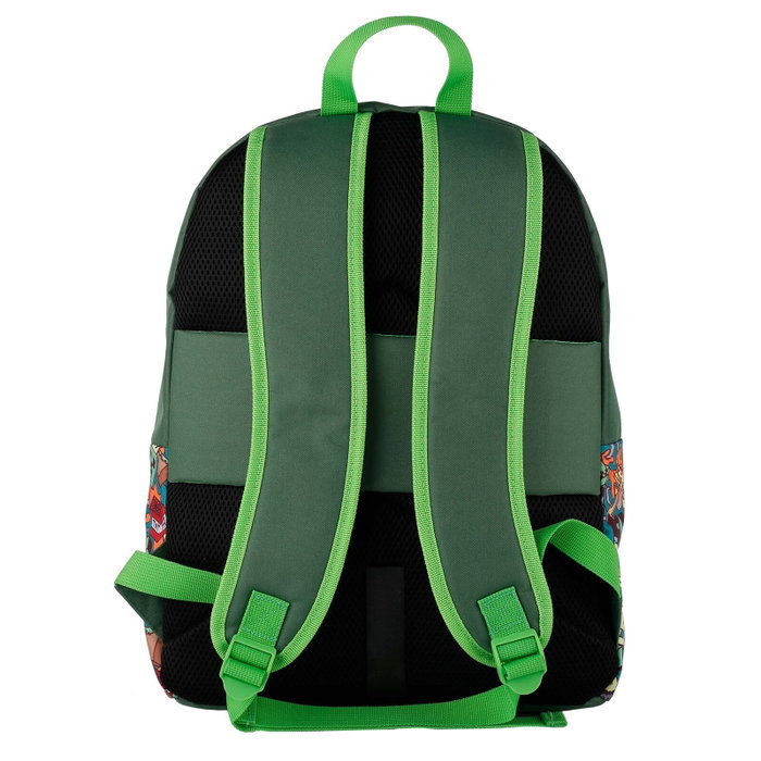 TOYBAGS Sac à dos trolley Crazy Minecraft 41 cm avec compartiment pour ordinateur portable - Polyester résistant