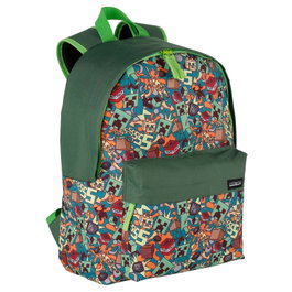 TOYBAGS Sac à dos trolley Crazy Minecraft 41 cm avec compartiment pour ordinateur portable - Polyester résistant