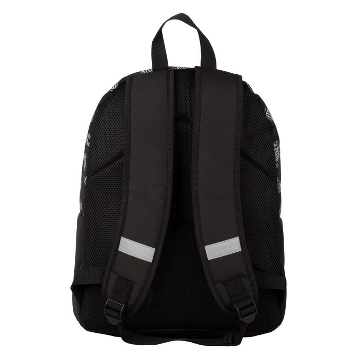 Cartable Fortnite Dark black Noir 41 x 31 x 13,5 cm Réfléchissant