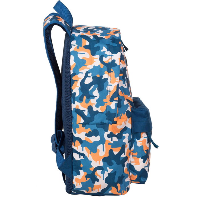 TOYBAGS Sac à dos Fortnite Blue Camo 41 cm avec compartiment pour ordinateur portable, ergonomique et respirant en polyester