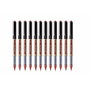 Uni-Ball Rollerball Eye Broad UB-150 Rouge 1 mm (12 Pièces)