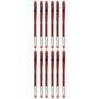 stylo à encre liquide Uni-Ball Rollerball Signo Basicos UM-120 Rouge 0,5 mm (12 Pièces)