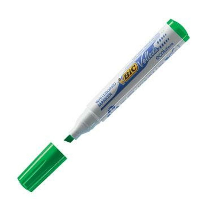 marqueur craie liquide Bic Velleda 1751 Vert (12 Pièces) marqueur craie liquide Bic Velleda 1751 Vert (12 Pièces)