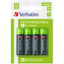 Piles Rechargeables Verbatim 49517 2500 mAh 1,2 V