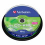 Verbatim CD-RW 43480, 10 pièces