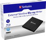 Verbatim Graveur Blu-ray Externe Ultramince avec USB 3.0 et Logiciel Nero pour Archivage et Sauvegarde de Données