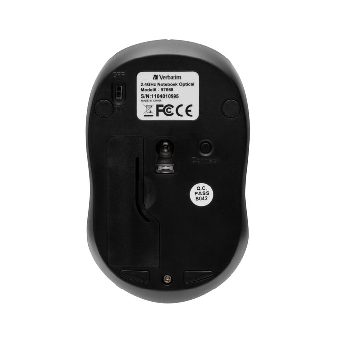 Verbatim Go Nano Wireless Mouse Black