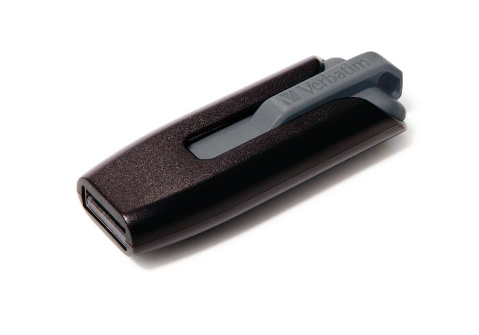 Verbatim Clé USB 3.0 Store 'n' Go V3 256 Go - Lecteur Flash USB 3.0 avec Fermeture Coulissante - Compacte et Élégante - Compatible USB 2.0