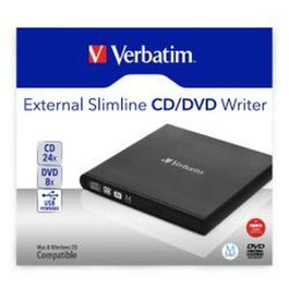 Verbatim Slimline Graveur externe CD/DVD 24x Noir